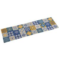 Tafelloper Versa Mozaïek Geel Polyester (44,5 x 0,5 x 154 cm) - thumbnail
