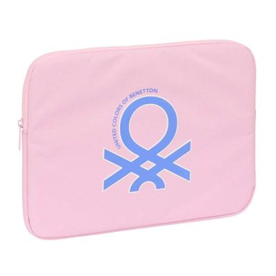 Laptophoes Benetton Pink Roze (34 x 25 x 2 cm)