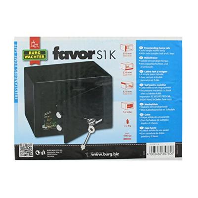 BURG-WÄCHTER Safe Favor S1 K - Dubbel slot met sleutel