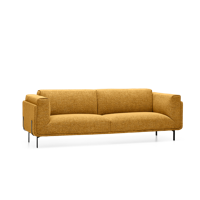 3-Zitsbank Fiji Goud Stof - thumbnail