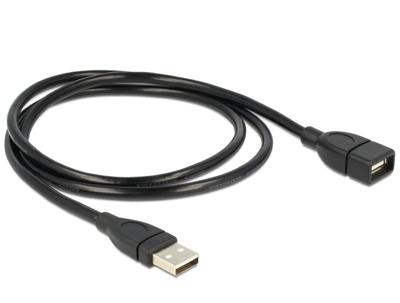 Delock 83500 USB-kabel, 100 cm, zwart