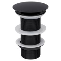 Differnz Differnz always open L afvoerplug voor fontein - mat zwart - thumbnail