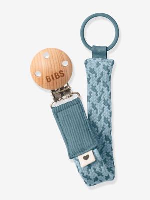Bibs Fopspeenketting Braided Petrol&baby Blue
