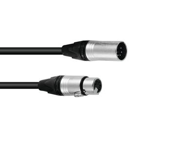 PSSO DMX Cable XLR 5-pin 3m bk Neutrik PSSO DMX Cable XLR 5-pin 3m bk Neutrik