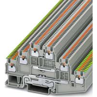 Phoenix Contact 3213768 Aardklem 3-etages 3.5 mm Snelaansluiting Grijs 50 stuk(s) - thumbnail