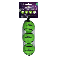 Dog comets Neutron Star Tennisbal met pieper M Groen 3st - thumbnail