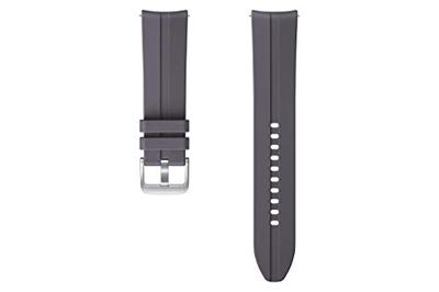 Samsung Ridge Sport armband ET-SFR84, horlogeband voor Galaxy Watch3 met 22 mm bandbreedte, sportarmband van fluorelastomeer in grijs