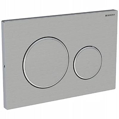 Geberit Sigma 20 bedieningspaneel rvs geborsteld voor Sigma reservoirs 8cm (UP720) en 12cm (UP320) Geberit Sigma 20 bedieningspaneel rvs geborsteld voor Sigma reservoirs 8cm (UP720) en 12cm (UP320)
