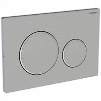 Geberit Sigma 20 bedieningspaneel rvs geborsteld voor Sigma reservoirs 8cm (UP720) en 12cm (UP320) - thumbnail