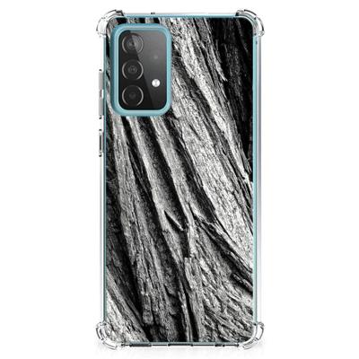 Stevig Telefoonhoesje Samsung Galaxy A52 4G/5G Boomschors Grijs Stevig Telefoonhoesje Samsung Galaxy A52 4G/5G Boomschors Grijs