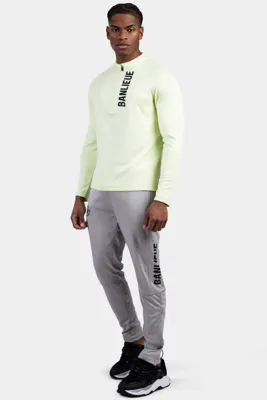 Banlieue Performance Trainingspak Heren Grijs/Lichtgroen - Maat S - Kleur: Groen | Soccerfanshop Banlieue Performance Trainingspak Heren Grijs/Lichtgroen - Maat S - Kleur: Groen | Soccerfanshop