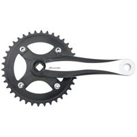 MIRANDA crankstel "beta 1r plus" crankset beta 1r plus 170mm 38t b/sil. - thumbnail