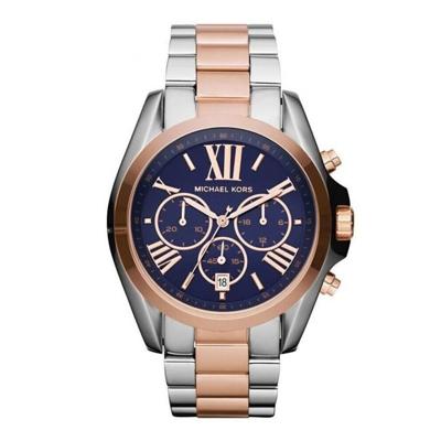 Michael Kors Dames Bradshaw MK5606 zilveren roestvrijstalen quartz modehorloge