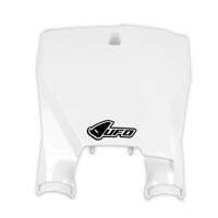 UFO PLAST startnummerbord start number plate ufo husqvarna white - thumbnail