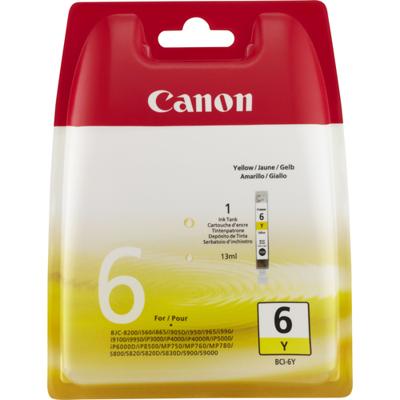 Canon BCI-6Y geel