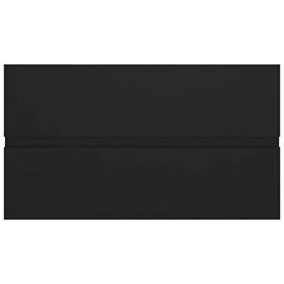 Wastafelkast 80x38,5x45 cm spaanplaat zwart Wastafelkast 80x38,5x45 cm spaanplaat zwart