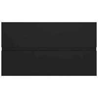 Wastafelkast 80x38,5x45 cm spaanplaat zwart - thumbnail