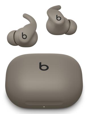 Beats - Powerbeats Fit - draadloze oortjes met ruisonderdrukking en een ultieme stabiele pasvorm, IPX4, tot 30 uur batterijduur met de oplaadcase. Compatibel met Apple en Android - rotsgrijs