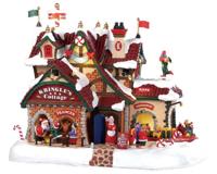 Kersthuisje Kringle's cottage with 4,5V adaptor LEMAX - Lemax - thumbnail