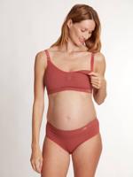 Zwangerschaps- en borstvoedingsbeha Zoé CACHE COEUR terracotta - thumbnail