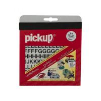 Plakletters zwart - 10 mm. - thumbnail