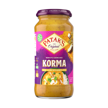 Patak&apos;s Original Korma 450g bij Jumbo