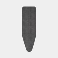 Brabantia strijkplankhoes B 124x38 cm 2 mm schuim denim black - thumbnail
