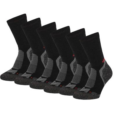 Xtreme Hiking Sokken Wol 6-pack Multi Black-45/47