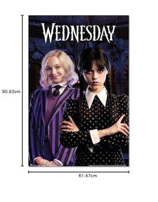 Poster Wednesday - and Enid 61x91,5cm