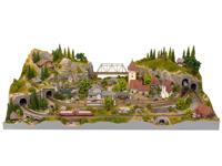 NOCH 0053600 H0 Easy-Track tracéset (l x b x h) 1820 x 1135 x 110 mm - thumbnail