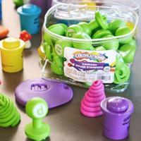 Colorations - kleine letters klei stempels, 26st. - thumbnail