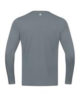 JAKO 6475 Shirt Run 2.0 Lm - Steengrijs - M - thumbnail