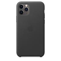 Apple leather case iPhone 11 Pro Black - thumbnail