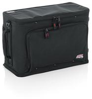 Gator Cases GR-RACKBAG-3UW nylon doubledoor trolley-flightcase 3U - thumbnail