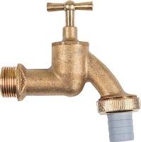 Cornat Dubbeldienstkraan 3/4 Mat/Ms - TEC300508 - thumbnail