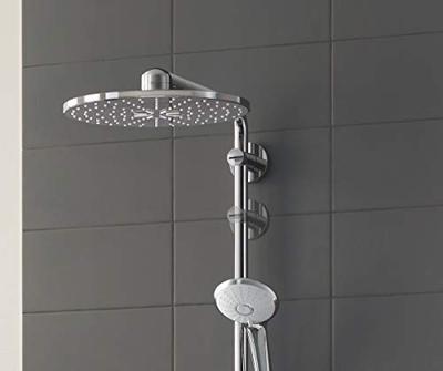 GROHE Euphoria smartcontrol Regendoucheset Opbouw- hoofddouche 31cm - handdouche rond - chroom 26507000
