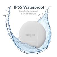 Beeep BeTag Find My Tracker White & Keychain White - 3 pack - thumbnail