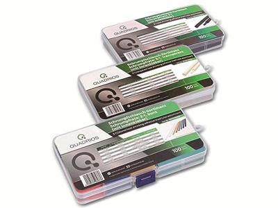 Quadrios 22CA143 Krimpkous assortiment Zwart, Rood, Geel, Blauw, Groen, Transparant Krimpverhouding:3:1 1 set(s)