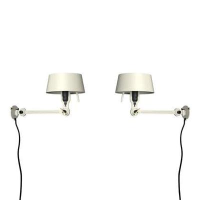 Tonone Bolt Bed Underfit met stekker Wandlamp Set van 2 - Donkergrijs