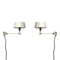 Tonone Bolt Bed Underfit met stekker Wandlamp Set van 2 - Donkergrijs - thumbnail