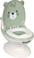 Mini babytoilet - BAMBISOL - Teddybeer - Amandelgroen - thumbnail
