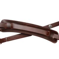 D&apos;Addario John Lennon Leather Guitar Strap Brown gitaarband - thumbnail