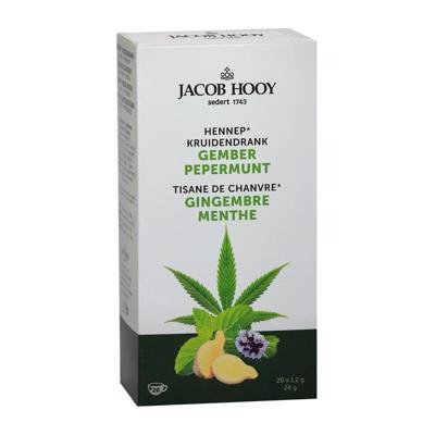 Jacob Hooy Jacob Hooy Hennep Gember Pepermunt Thee (20st)