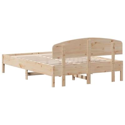 Bedframe zonder matras massief grenenhout 140x200 cm
