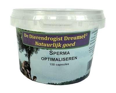 DIERENDROGIST SPERMA OPTIMALISEREN CAPSULES 150 ST DIERENDROGIST SPERMA OPTIMALISEREN CAPSULES 150 ST