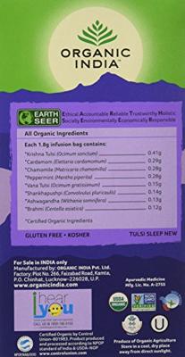 Organic India Thee Tulsi Sleep Organic India Thee Tulsi Sleep