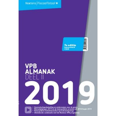 Nextens VPB Almanak 2019 - Piet van Loon - Paperback (9789035249899)