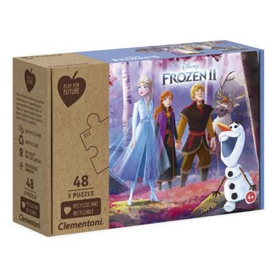 Clementoni Puzzel Disney Frozen 2 3x48 Stukjes Clementoni Puzzel Disney Frozen 2 3x48 Stukjes