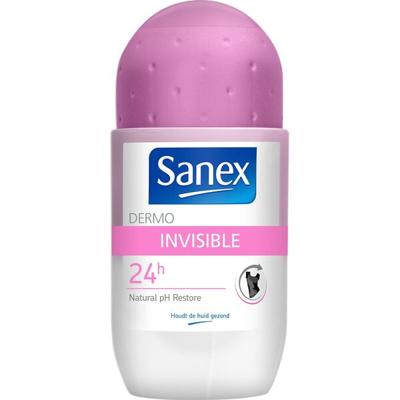 Sanex Sanex Deoroller - Dermo Invisible Women 50 ml