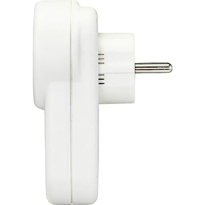 Sygonix SY-4755856 Tussenstekker Met USB Wit